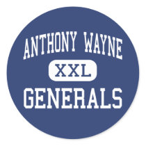 Anthony Wayne - Generals - High - Whitehouse Ohio stickers by customteamsportswear Anthony Wayne - Generals - High - Whitehouse Ohio stickers
