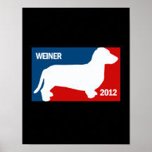 ANTHONY WEINER 2012 POSTER
