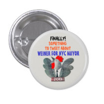 Anthony Weiner for NYC Mayor in 2013 buttons