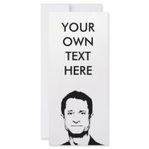 Anthony Weiner Custom Rack Card