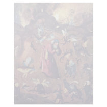 Anthony With Monsters. By Hieronymus Bosch Letterhead Design