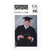Anthony's Graduation Thank you Stamp by mariatoretia Anthony's Graduation Thank you Stamp