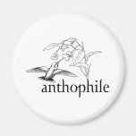 Anthophile Round Magnet