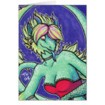 Anthro dragon girl card