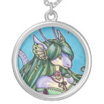 Anthro sea monster girl necklace