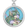 Anthro sea monster girl necklace