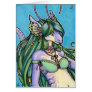 Anthro seamonster girl card