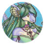 Anthro seamonster girl stickers