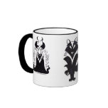 Anthro Stag, Wolf and Goat Coffee Mugs