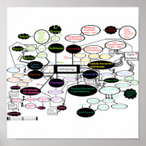 Anthropology Map Print