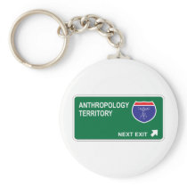 Anthropology Next Exit Key Chain