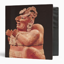 Anthropomorphic censer, from Guatemala Vinyl Binder
