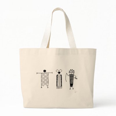 Anthropomorphs Canvas Bag by Paintedlynx