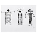Anthropomorphs rock art flyers