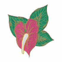 Anthurium embroidered shirts by ZazzleEmbroidery Anthurium embroidered shirts