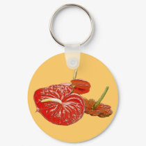 Anthurium lily keychains by kphotos Anthurium lily keychains