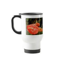 Anthurium Travel Mug