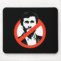 ANTI-AHMADINEJAD mousepads by Politicaltshirts ANTI-AHMADINEJAD mousepads