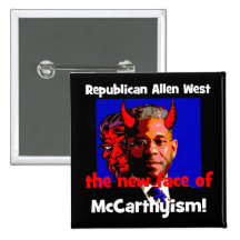 anti Allen West Buttons