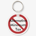 Anti-Altenative Minimum Tax keychain by NoMoreAMT Anti-Altenative Minimum Tax keychain