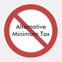 Anti-Alternative Minimum Tax Stickers
