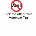 Anti Alternative Minimum Tax (womens) t-shirts by NoMoreAMT Anti Alternative Minimum Tax (womens) t-shirts