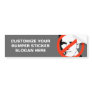 ANTI- Arnold Schwarzenegger Bumper Sticker