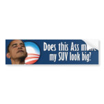 Anti Barack Obama - Ass bumper stickers