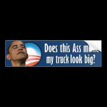 Anti Barack Obama - Ass bumper stickers