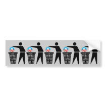 Anti Barack Obama bumper stickers