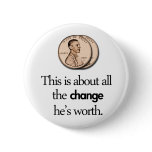 ANTI BARACK OBAMA PINBACK BUTTONS