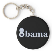 Anti Barack Obama Design Keychains