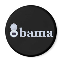 Anti Barack Obama Fridge Magnet