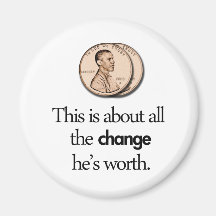 ANTI BARACK OBAMA MAGNETS