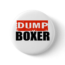 ANTI-BARBARA BOXER PINBACK BUTTONS
