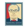 Anti-Barney Frank Banking Queen Post Card