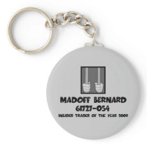 Anti Bernard Madoff jail Keychain