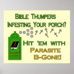 Anti-Bible Thumpers Posters