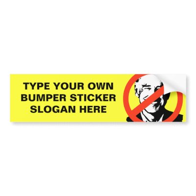 ANTI-BIDEN - ANTI-Joe Biden Bumper Sticker by ElectionGear
