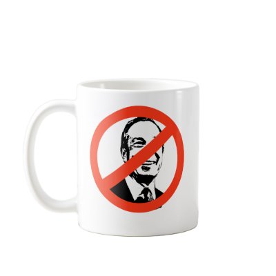 ANTI-BLOOMBERG COFFEE MUG by Politicaltshirts