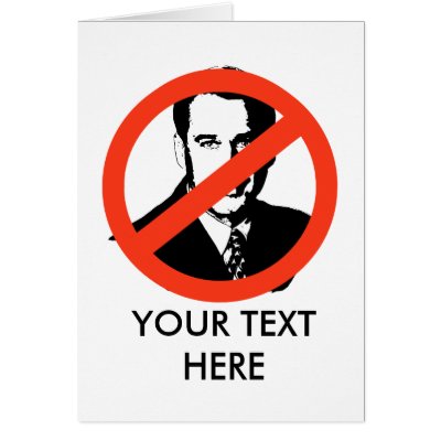 ANTI-BOEHNER: Anti-John Boehner Greeting Card by ElectionGear