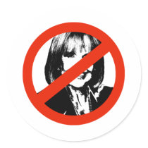 ANTI-BREWER ROUND STICKERS