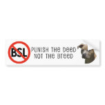 Anti-BSL Bumpersticker Bumper Stickers