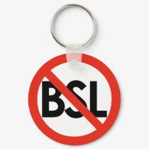 Anti BSL Keychain by BullyForUs Anti BSL Keychain