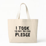 Anti Bullying Pledge Canvas Bag