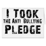 Anti Bullying Pledge Greeting Card