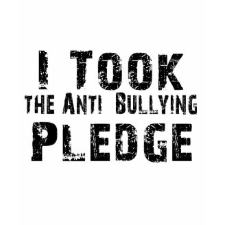 Anti Bullying Pledge Shirts