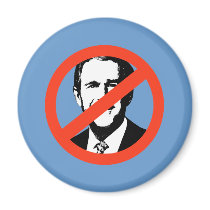 ANTI-BUSH - ANTI-George W Bush Fridge Magnets