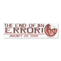 Anti-Bush Bumper Sticker 