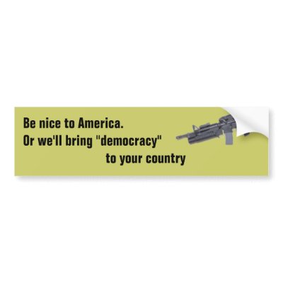 Anti-bush Bumper sticker by pvdl01